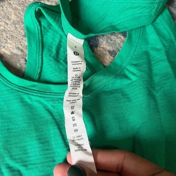 NWOT Lululemon Swiftly Tech Racerback Tank Top 2.0 Size 4 - Picture 5 of 6